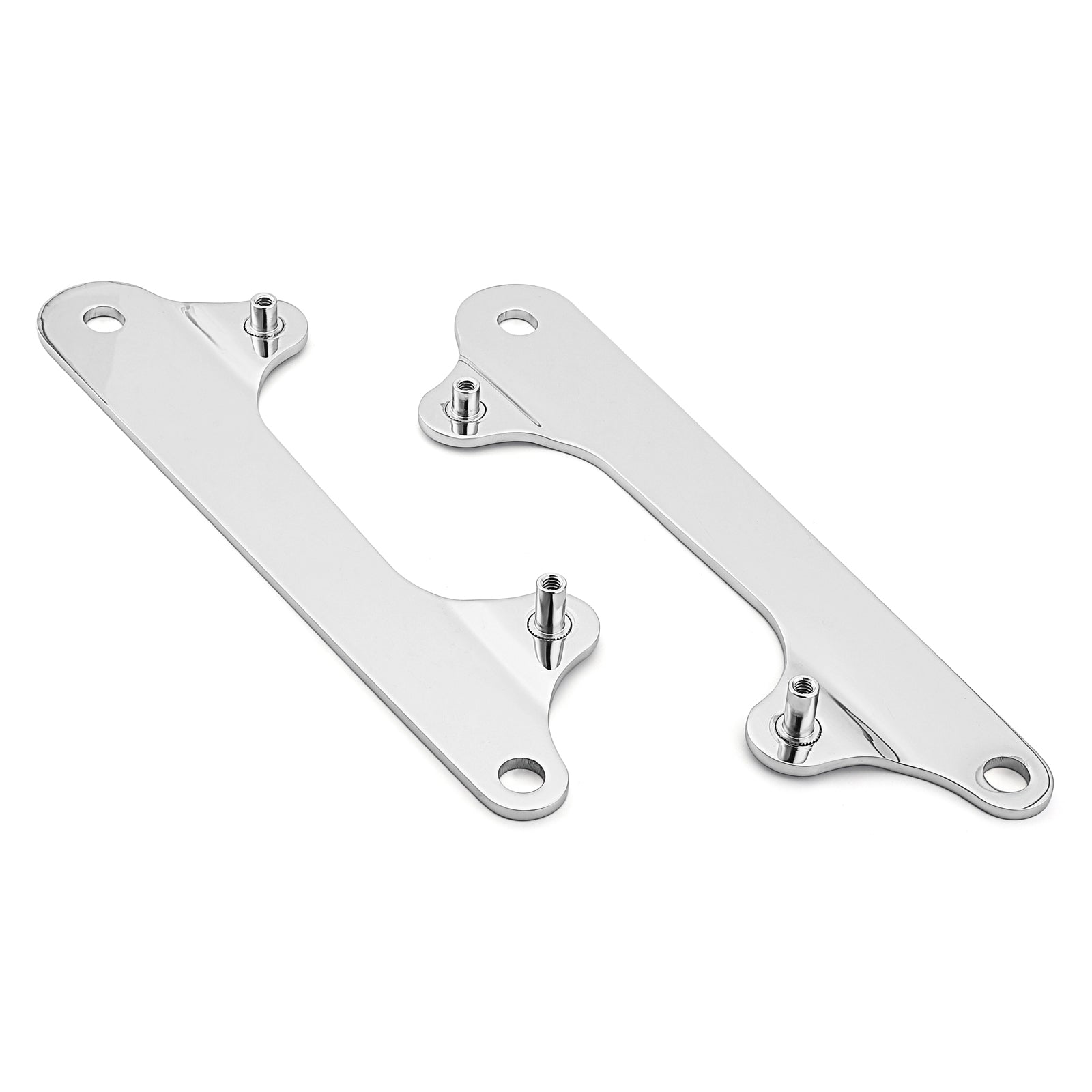 2012 - 2016 Harley Dyna Switchback FLD Models Chrome Rack Docking Hardware Kit - Mofun - 90303018