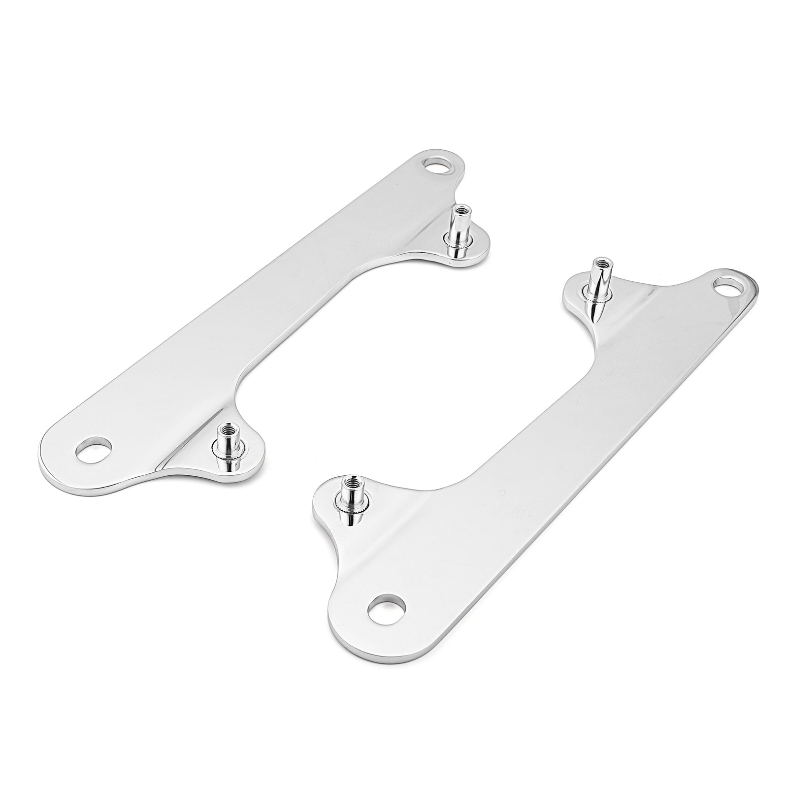 2012 - 2016 Harley Dyna Switchback FLD Models Chrome Rack Docking Hardware Kit - Mofun - 90303018