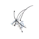 2014+ Harley Touring Glide 1 - 3" Adjust Rear Tour Pak Pack Relocator Mount Kits - Mofun - HD006