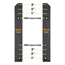2014+ Harley Touring Glide 1 - 3" Adjust Rear Tour Pak Pack Relocator Mount Kits - Mofun - HD006