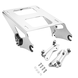 2014+ Harley Touring Road King Street Glide Detachable Rear Rack Mount+Docking - Mofun - HD024 - E+HD019 - E