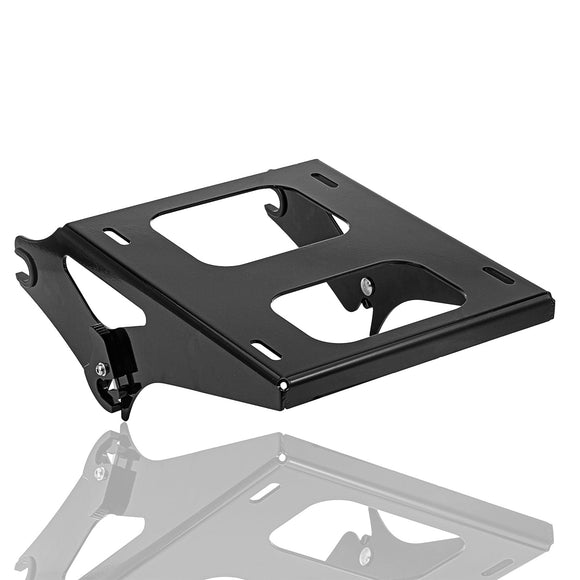 2014+ Harley Touring Road King Street Glide Detachable Rear Rack Mount+Docking - Mofun - HD024 - B+HD019 - B