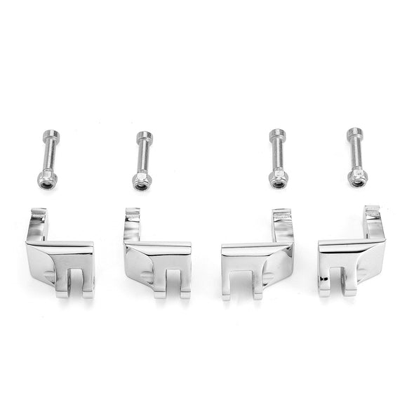 2017 - 2024 Harley Road Glide Street Glide Trikes Driver Floorboard Relocation Brackets - Mofun - 90420011