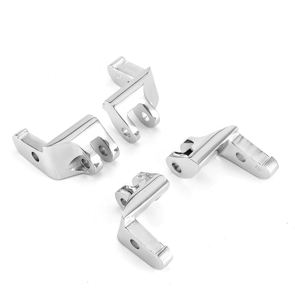 2017 - 2024 Harley Road Glide Street Glide Trikes Driver Floorboard Relocation Brackets - Mofun - 90420011