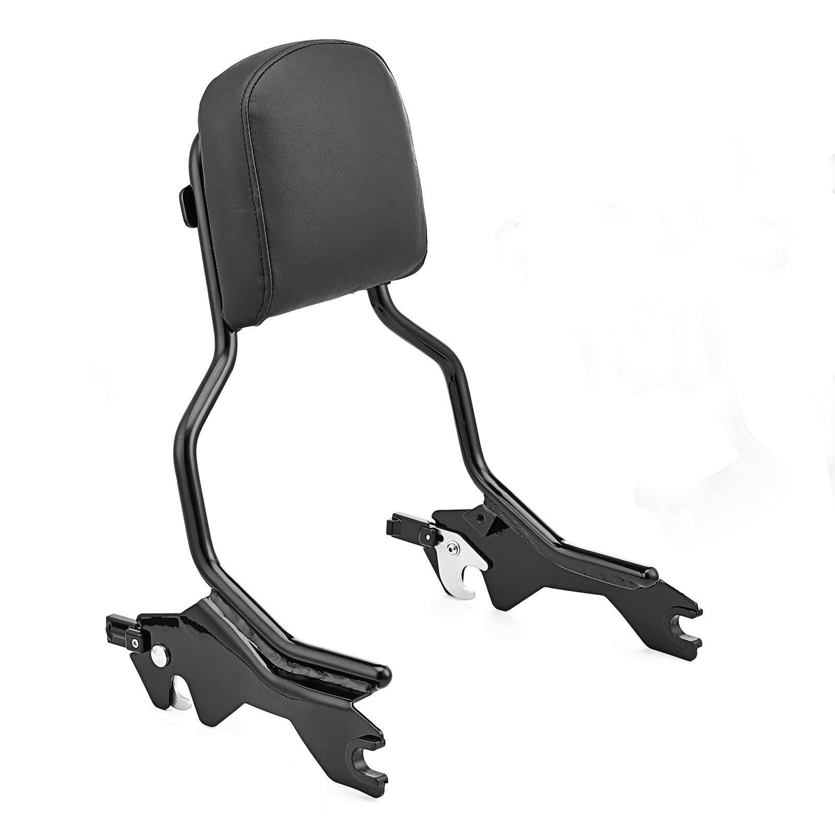 One-Piece Tall Rigid Mount Sissy Bar, Gloss Black - 52300502 One-Piece Tall Rigid Mount Sissy Bar, Gloss Black - 52300502