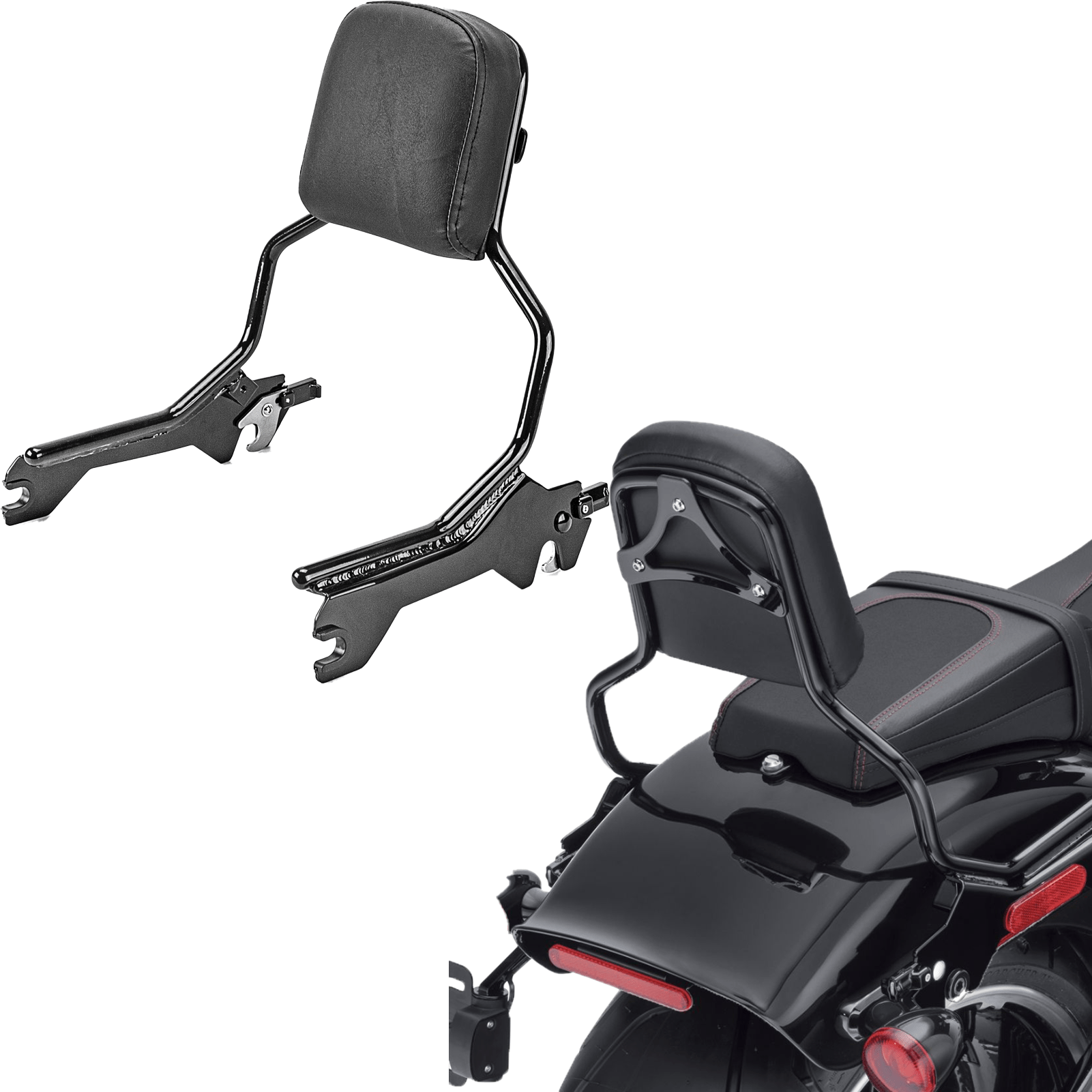 2018 - 2024 Harley Softail Fat Boy Breakout Detachable Passenger Backrest Sissy Bar - Mofun - HD064 - B