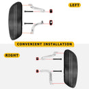 2018 - 2024 Harley Softail FL Foot Control Component Driver Floorboard Extension Spacers - Mofun - HD111