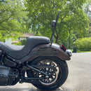 2018 - 2024 Harley Softail Gloss Black 20" Tall Detach Passenger Backrest Sissy Bar - Mofun - 90302028