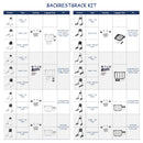 2018 - 2024 Harley Softail Gloss Black 20" Tall Detach Passenger Backrest Sissy Bar - Mofun - 90302028