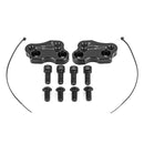 2018 - 2025 Honda Goldwing 1800 CNC T6 Billet Silver 2" Handlebar Riser Adapter Kit - Mofun - ZT212