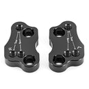 2018 - 2025 Honda Goldwing 1800 CNC T6 Billet Silver 2" Handlebar Riser Adapter Kit - Mofun - ZT212