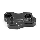 2018 - 2025 Honda Goldwing 1800 CNC T6 Billet Silver 2" Handlebar Riser Adapter Kit - Mofun - ZT212