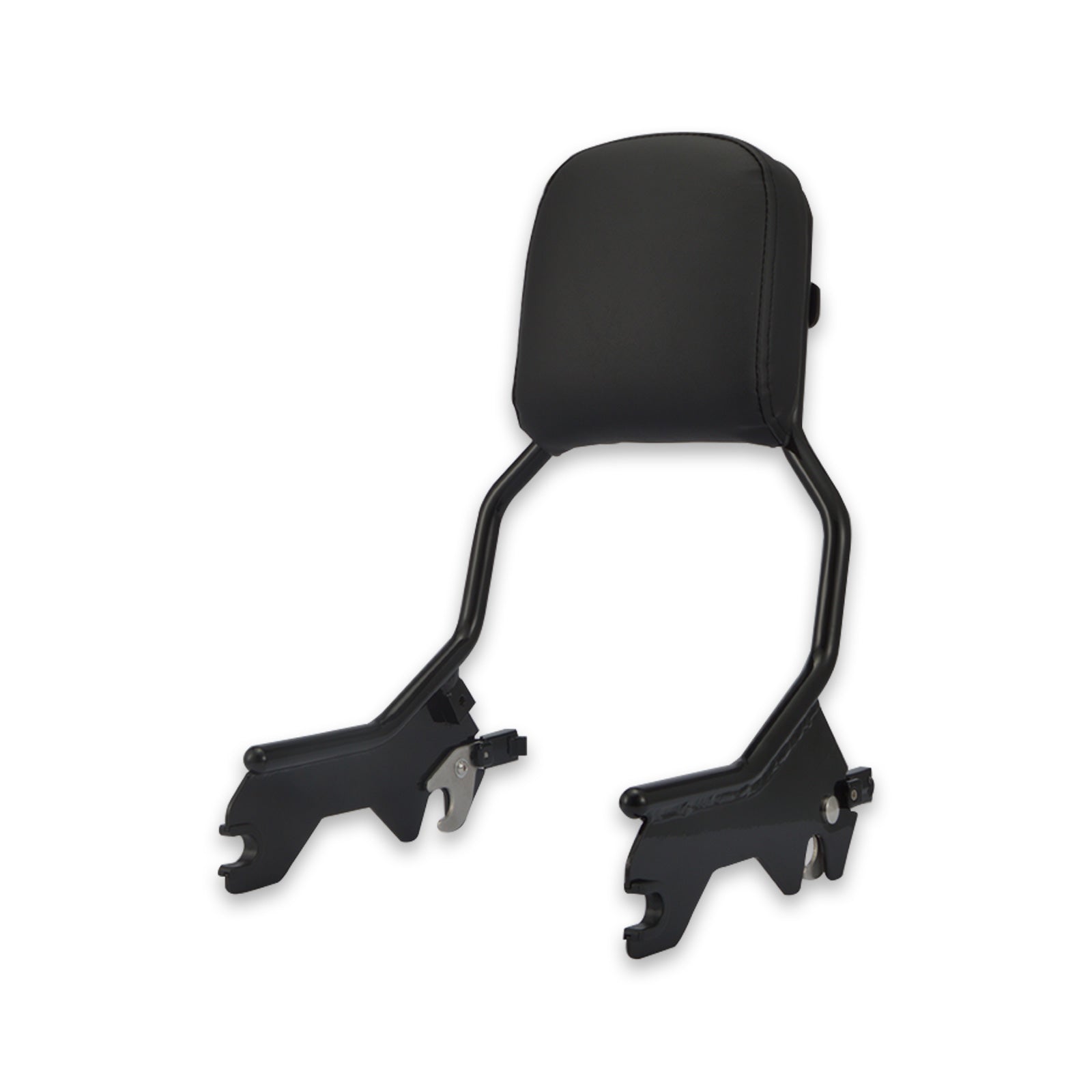 2018+ Harley Softail Deluxe Street Bob Upright Backrest Sissy Bar Luggage Rack Docking Kit - Mofun - HD043 - B+HD062 - B+HD063 - B