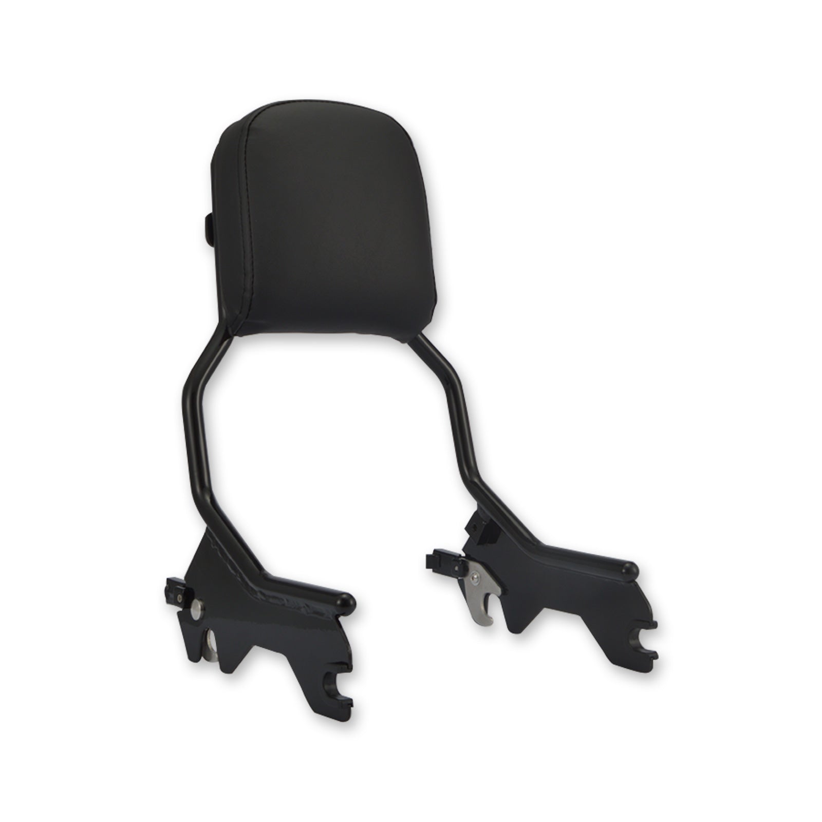 2018+ Harley Softail Deluxe Street Bob Upright Backrest Sissy Bar Luggage Rack Docking Kit - Mofun - HD043 - B+HD062 - B+HD063 - B