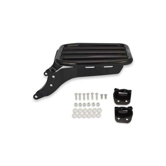 2018+ Harley Softail Street Bob Deluxe Gloss Black Bolt - on Luggage Rack Mount Kit - Mofun - HD063 - B