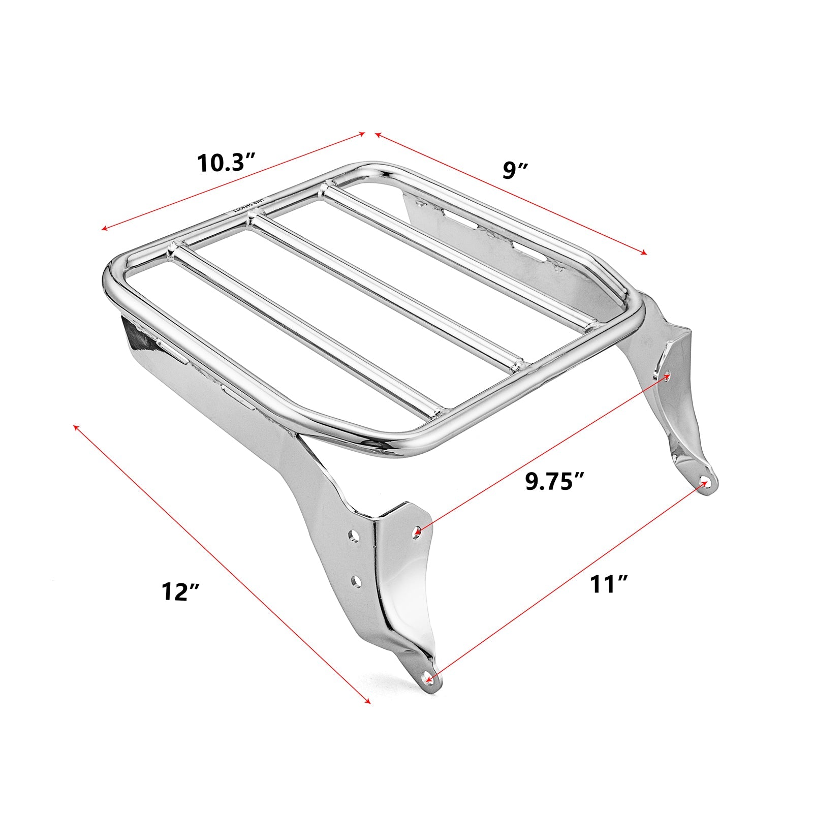 2018 - UP Harley Fat Bob Low Rider Sport Glide 107 Sissy Bar Sport Luggage Rack - Mofun - HD115 - E