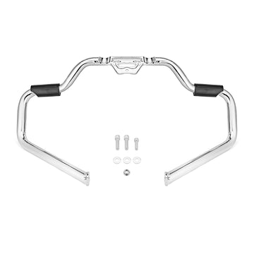 2018 - UP Harley Softail Low Rider Fat Boy Front Highway Mustache Engine Guard Bar Crash Bar - Mofun - HD061 - E - 1