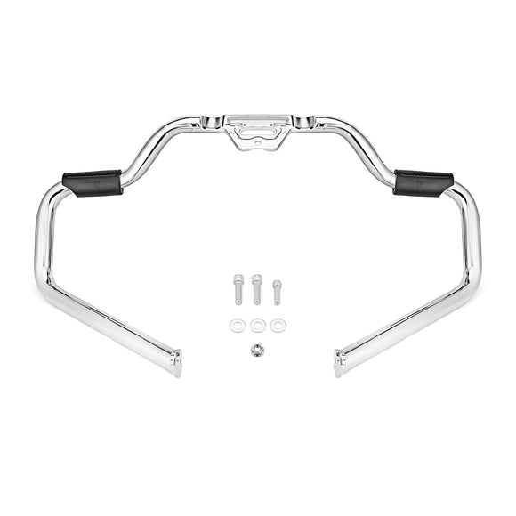 2018 - UP Harley Softail Low Rider Fat Boy Front Highway Mustache Engine Guard Bar Crash Bar - Mofun - HD061 - E - 1