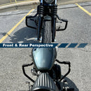 2018 - UP Harley Softail Low Rider Fat Boy Front Highway Mustache Engine Guard Bar Crash Bar - Mofun - HD061 - B - 1