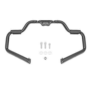2018 - UP Harley Softail Low Rider Fat Boy Front Highway Mustache Engine Guard Bar Crash Bar - Mofun - HD061 - B - 1