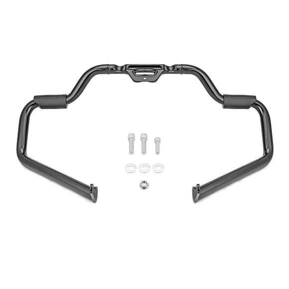 2018 - UP Harley Softail Low Rider Fat Boy Front Highway Mustache Engine Guard Bar Crash Bar - Mofun - HD061 - B - 1