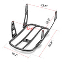 2018 - UP Indian Scout Bobber Black Solo Seat Luggage Rack - Mofun - HD168 - B