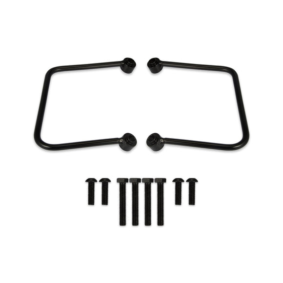 2018 - UP Softail Slim FXBB FLSL Throw - Over Saddlebag Gloss Black Support Mount - Mofun - HD093 - B