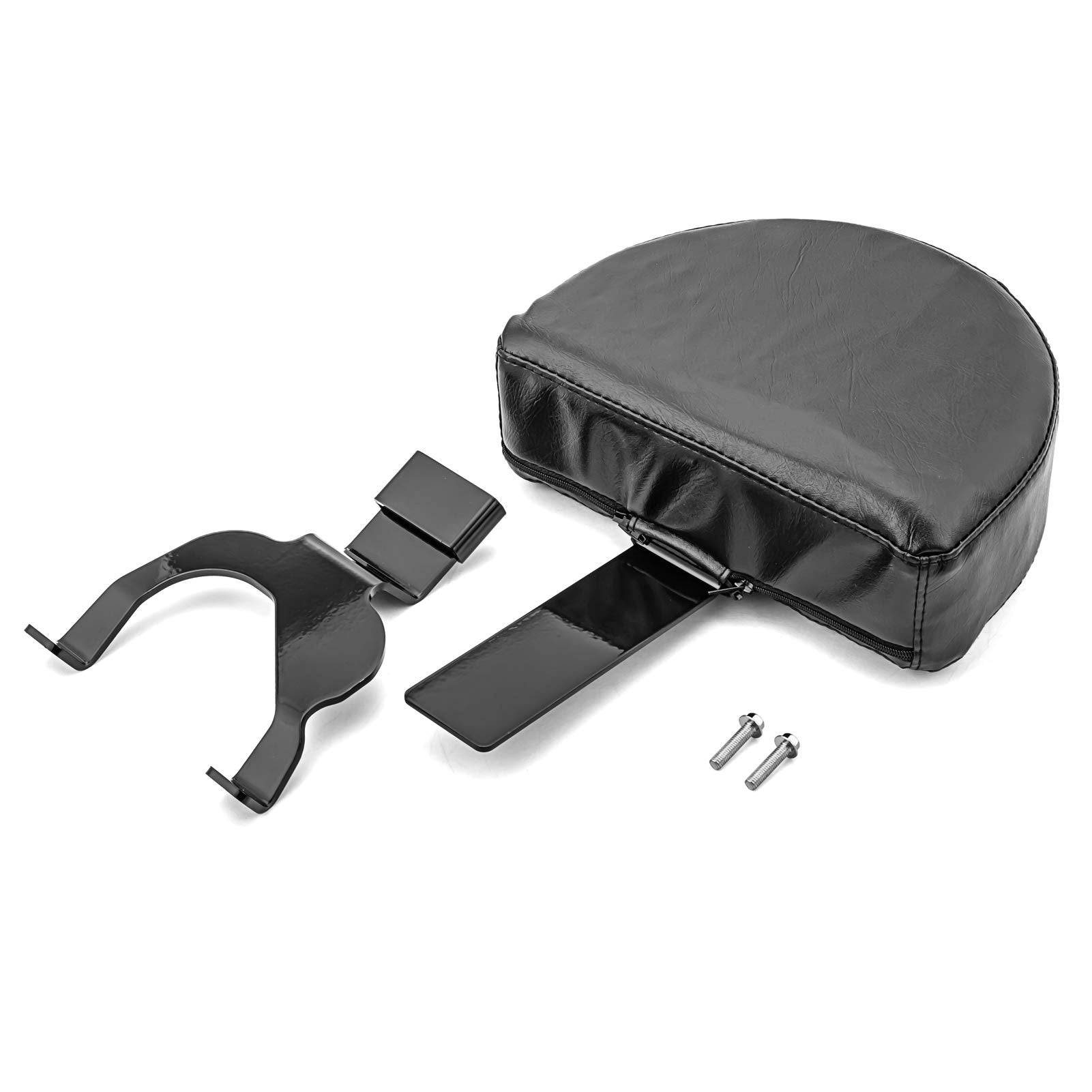 2020 - 2025 Indian Challenger Black Quick Detach Steel Driver Backrest - Mofun - 90301009