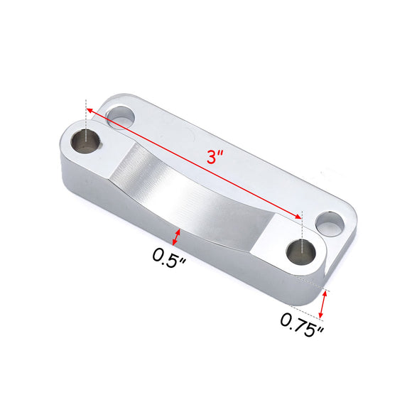 21" Fender Riser Relocator Brackets Kit For Harley Road King Electra Glide 03 - 13 - Mofun - HD054 - E