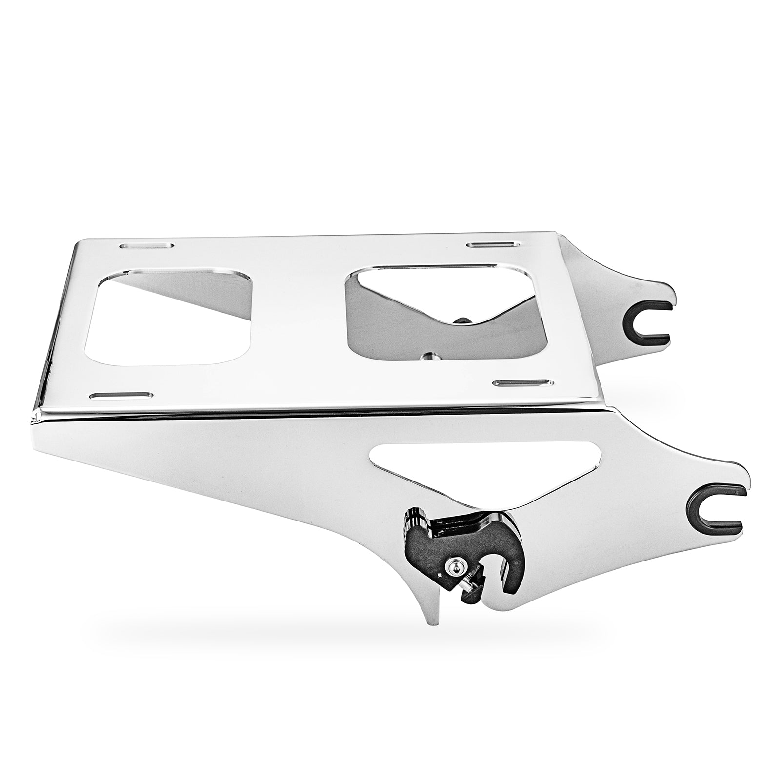 Buy chrome-silver 2014-2023 Harley Touring Electra Glide Road King Two-Up Tour Pack Pak Trunk Mount Rack