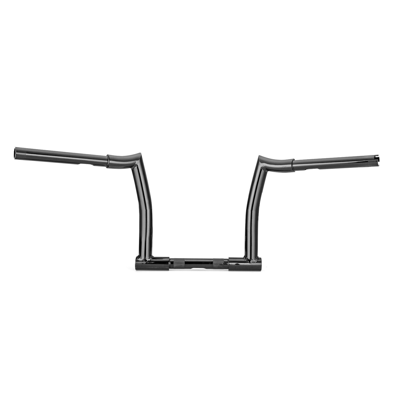 Buy gloss-black Harley Dyna Super Glides Low Riders Chizeled 1&quot; Clamp Hanger HandleBar