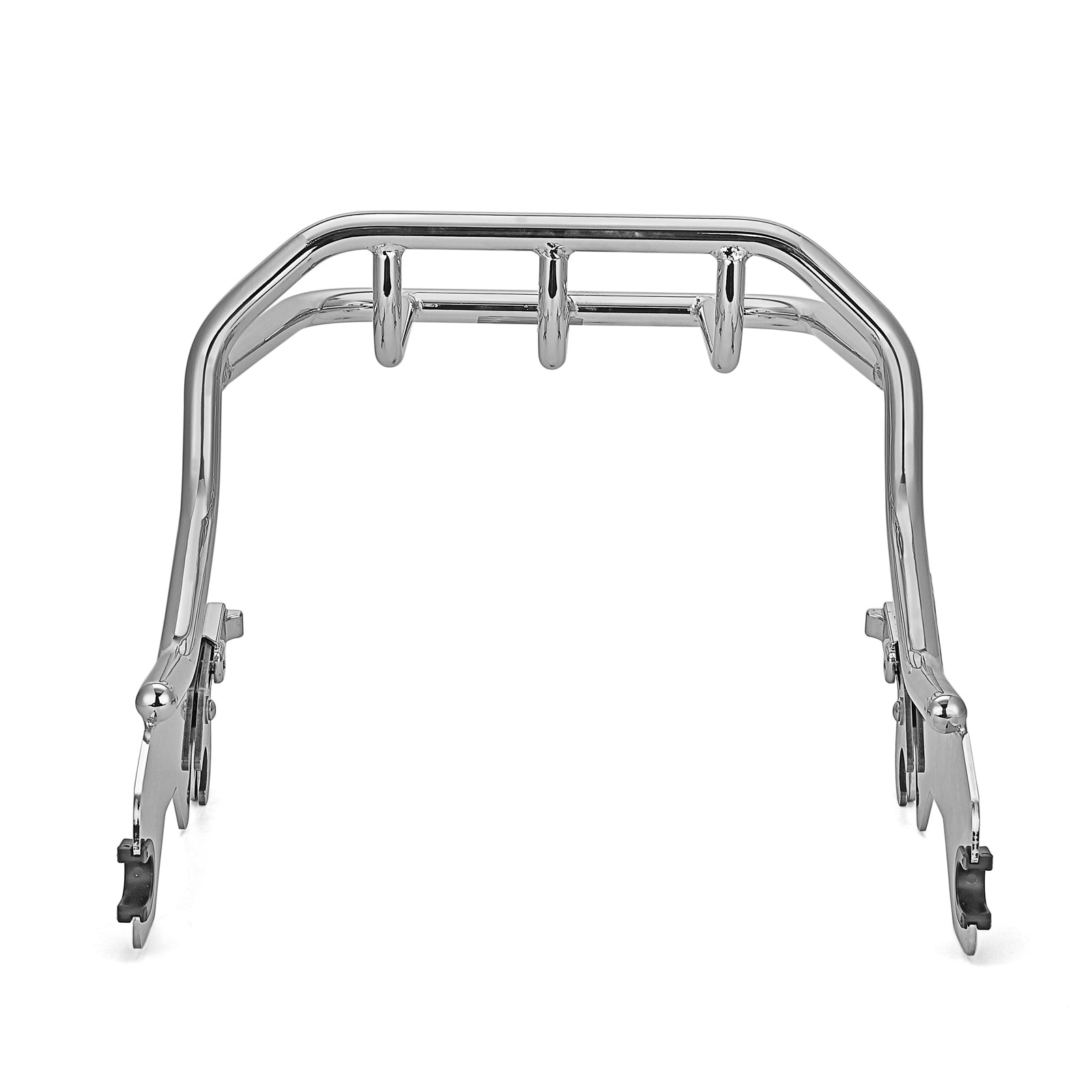 18-21 Harley Sport Glide Low Rider Chrome Low-profile Two-up Luggage Rack-3