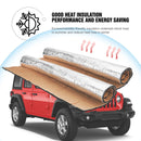 78.7"x39" Engine Heat Sound Deadener Insulation Mat Firewall Heat Waterproof Sound Proof Sticker - Mofun - 9082000301