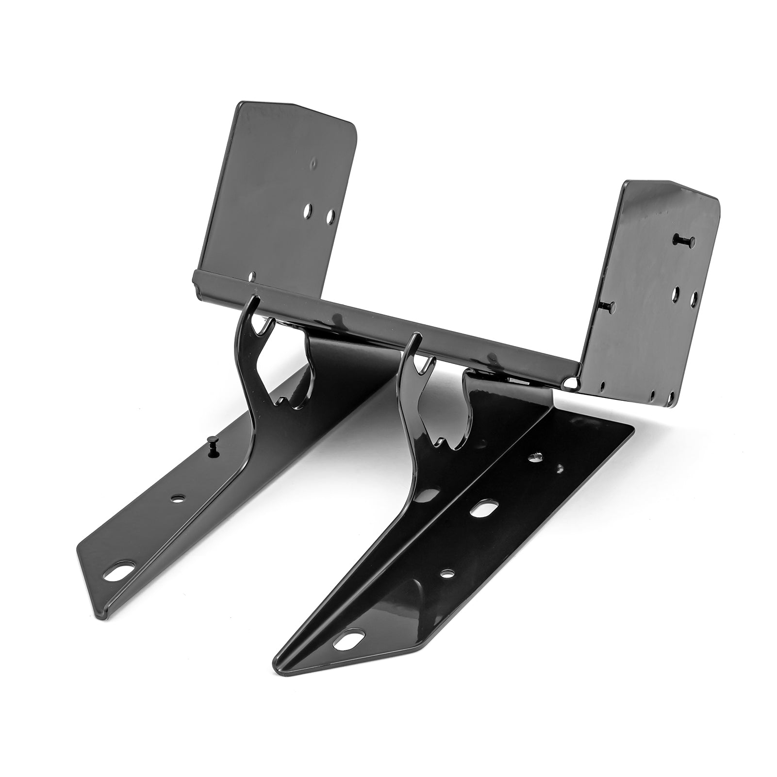 1998-2013 Harley Road Glide Front Fairing Radio Caddy Mount Bracket Black