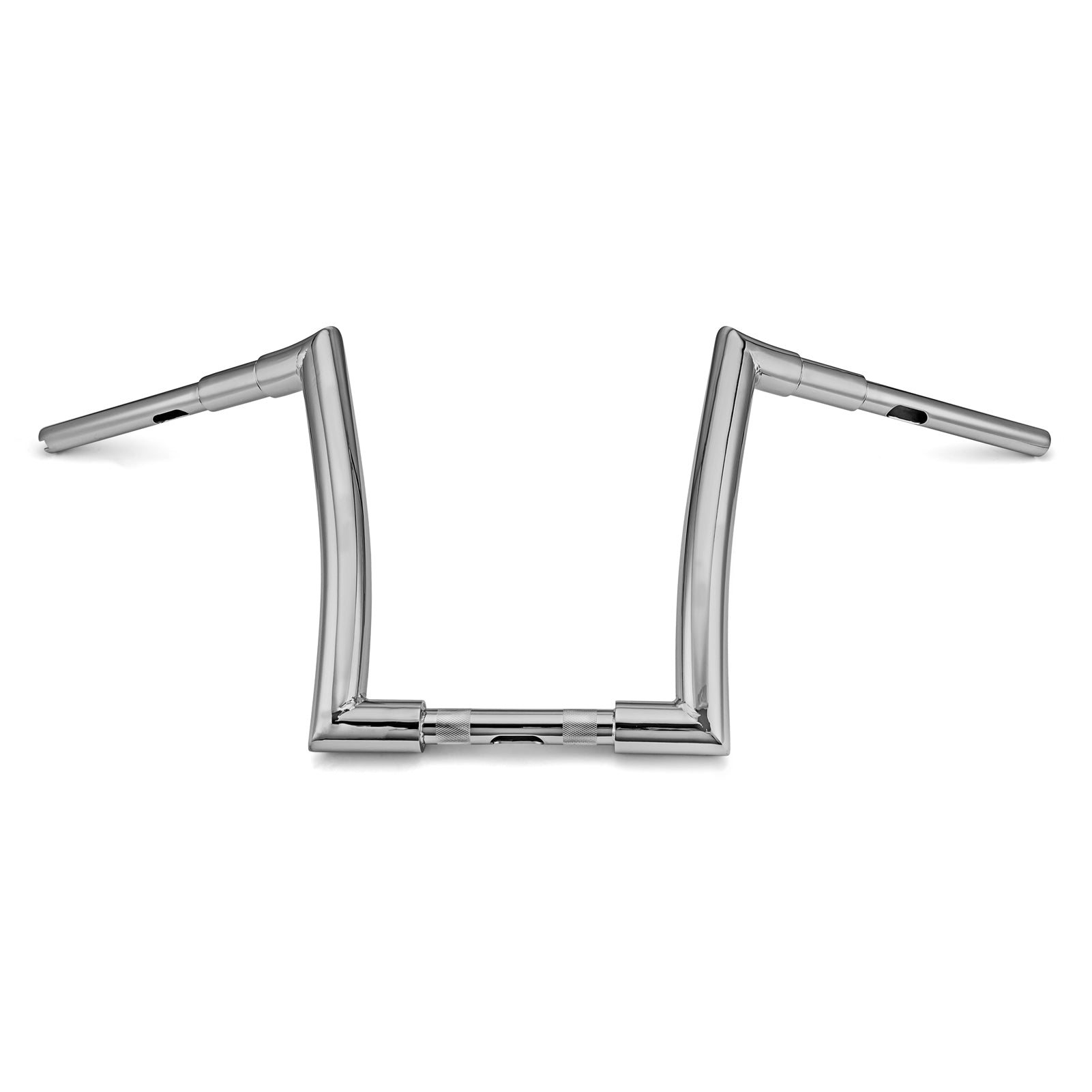 Buy chrome-silver Harley Electra Glide Road King Dyna 12&quot; Rise 1&quot; Clamp Fat Ape Hangers Bar Handlebar