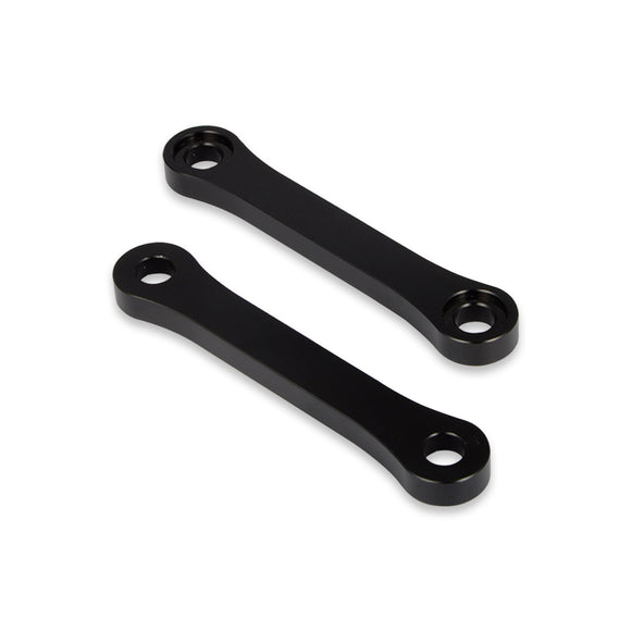 Black 3" Rear Suspension Lower Drop Bracket Link Kit Fit 1987 - 2007 Kawasaki KLR 650 - Mofun - ZT198