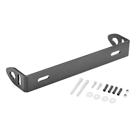 Black Steel License Plate Mounted Turn Signal Relocation Kit For SUZUKI YAMAHA - Mofun - 90620009