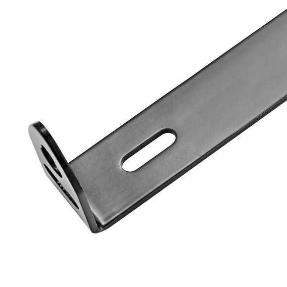 Black Steel License Plate Mounted Turn Signal Relocation Kit For SUZUKI YAMAHA - Mofun - 90620009