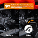 CNC Brake Pedal Extension Kit For Can - Am Spyder F3/RT/F3 - S/RS - S/GS RS Roadster - Mofun - 90420010