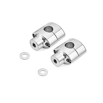 Dyna Street Bob FXDB Super Glide Sport FXDX 1" Handlebar 2" 4" Risers Top Clamp - Mofun - 90103101