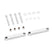 Front 30" Wrap Wheel Fender Brackets Spacers For 2014 - 2022 Harley Touring FLTR - Mofun - HD079 - E