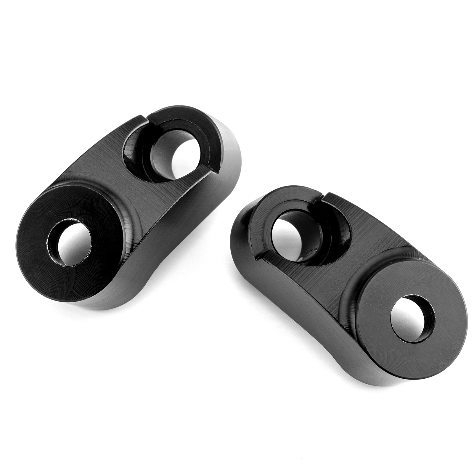 Front Fork Turn Signal Relocation Mount For Harley 39/49mm Sportster FXD Dyna - Mofun - HD053 - E