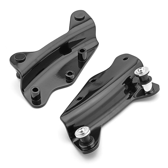 Harley 09 - 13 Detachable 2 - Up Tour Pak Pack Mounting Rack w/ docking hardware - Mofun - HD124 - B+HD018 - B