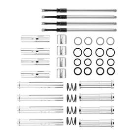 Harley 84 - 99 Evolution EVO FLST FLSTC FXST FXSTF Pushrod Kit Covers Kits - Mofun - 90504009