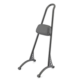 Harley 96 - 03 Sportster XL XLH 883 1200 Passenger Backrest Sissy Bar w/ Pad - Mofun - HD127 - B