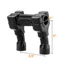 Harley Davidson 4/6/8 inch Riser 1 inch Pull Back 1" Handlebar Clamp - Mofun - 90103282