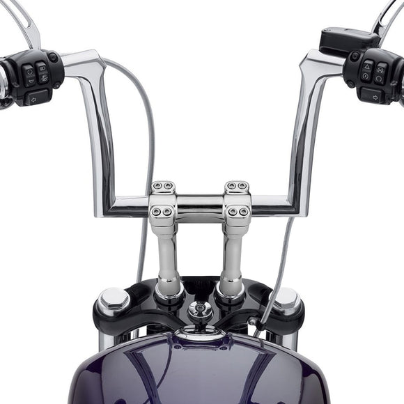 Harley Davidson 4/6/8 inch Riser 1 inch Pull Back 1" Handlebar Clamp - Mofun - 90103286