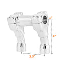 Harley Davidson 4/6/8 inch Riser 1 inch Pull Back 1" Handlebar Clamp - Mofun - 90103281