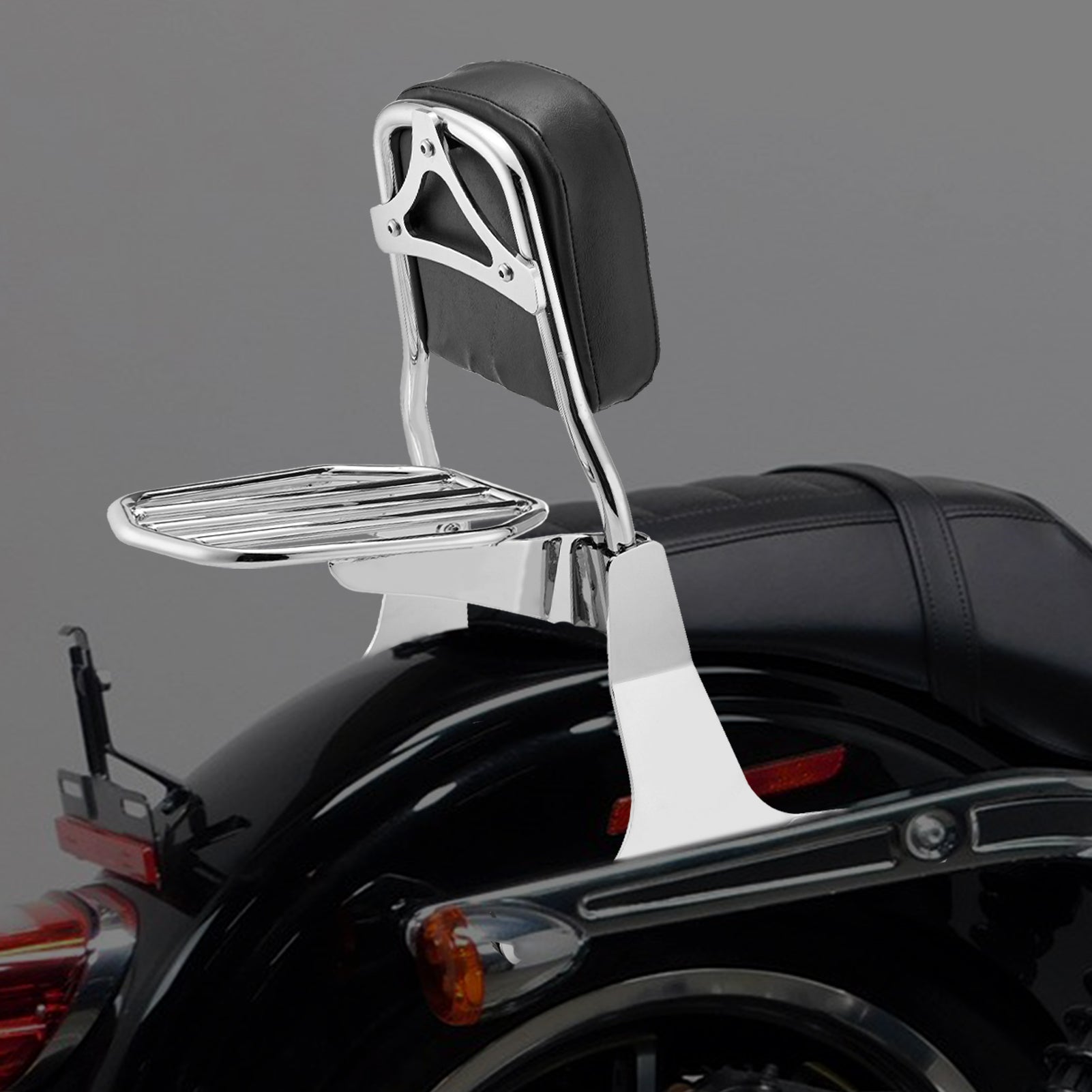 Harley Davidson Dyna Low Rider Street Bob Detachable Sissy Bar Passenger Backrest - Mofun - 90302077