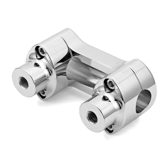 Harley Dyna Street Bob Super Glide Low Rider FXS 2" Risers 1" Handlebar Bar Clamps - Mofun - 90103121